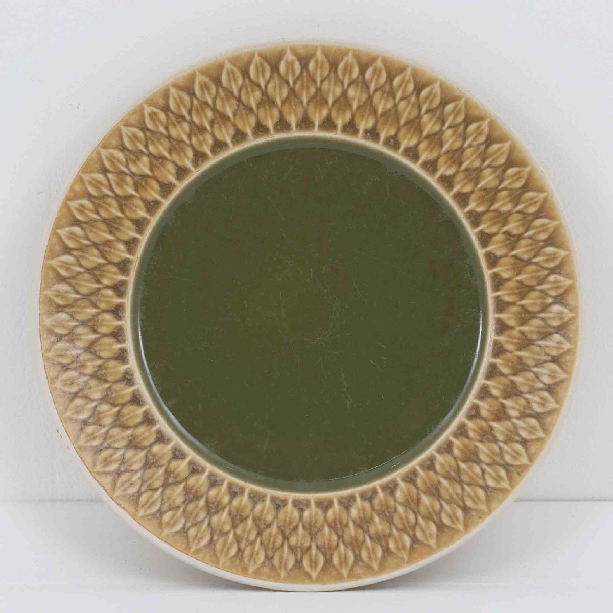 Kronjyden イェンス・H・クイストゴー Relief レリーフ プレート 21cm 北欧雑貨 葉っぱ リーフ拍卖