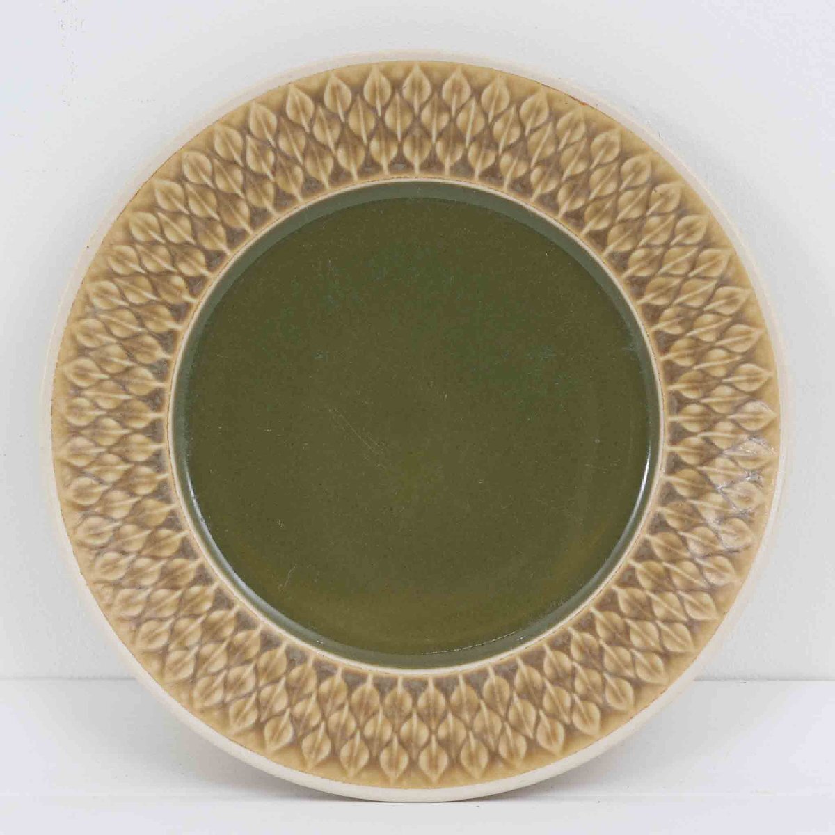 Kronjyden イェンス・H・クイストゴー Relief レリーフ プレート 21cm 北欧雑貨 葉っぱ リーフ拍卖