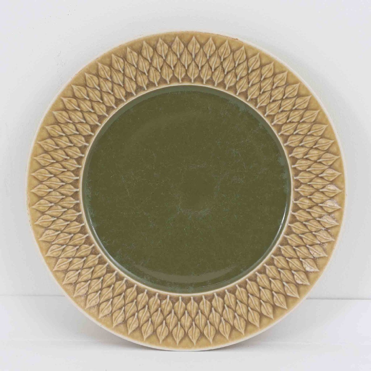 Kronjyden イェンス・H・クイストゴー Relief レリーフ プレート 25cm 北欧雑貨 葉っぱ リーフ拍卖