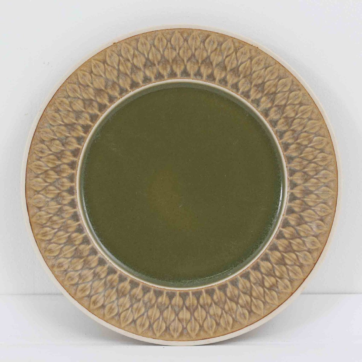 Kronjyden イェンス・H・クイストゴー Relief レリーフ プレート 21cm 北欧雑貨 葉っぱ リーフ拍卖