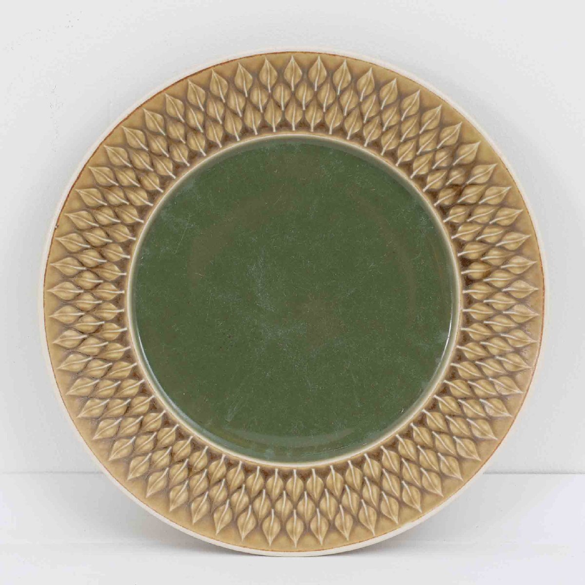 Kronjyden イェンス・H・クイストゴー Relief レリーフ プレート 25cm 北欧雑貨 葉っぱ リーフ拍卖