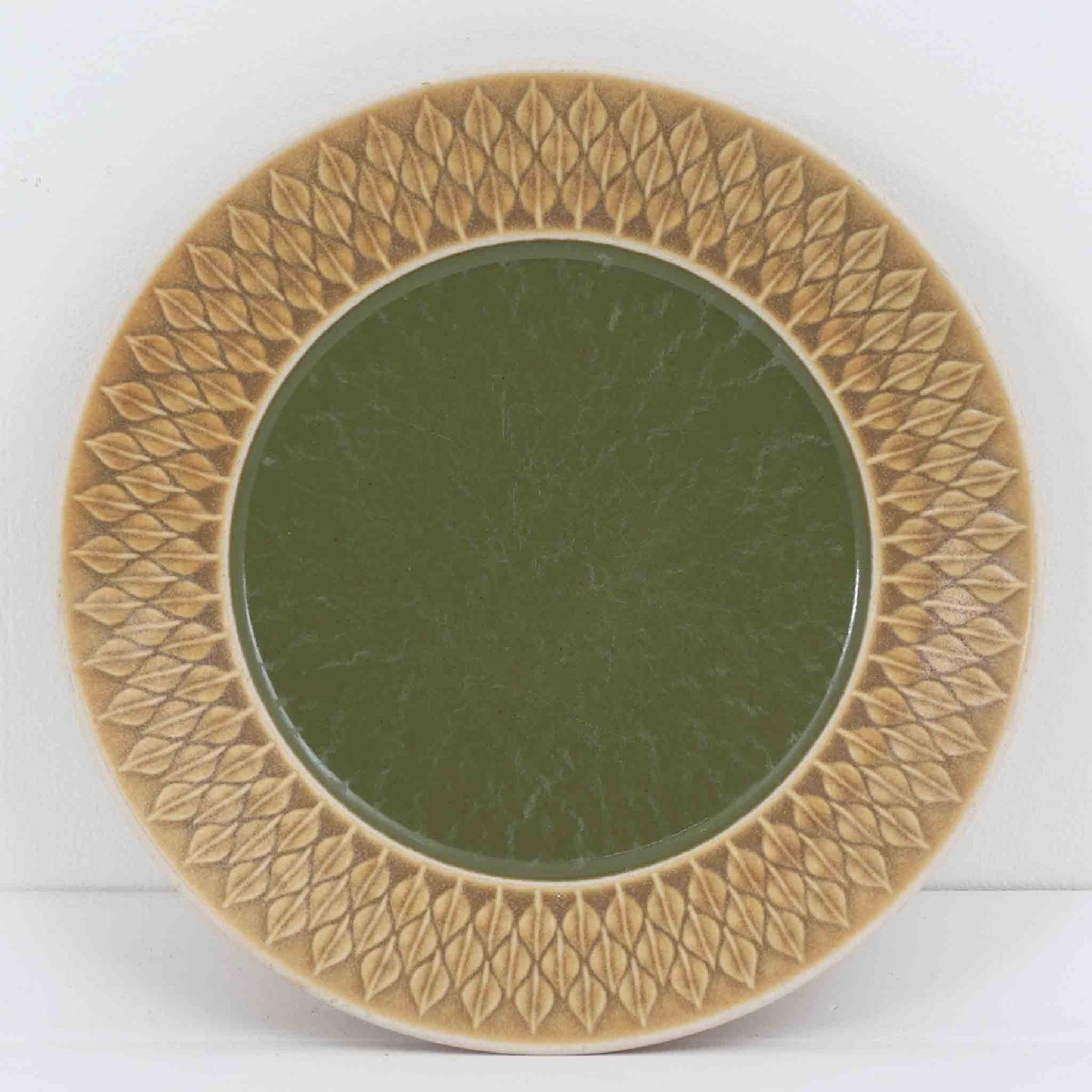 Kronjyden イェンス・H・クイストゴー Relief レリーフ プレート 21cm 北欧雑貨 葉っぱ リーフ拍卖