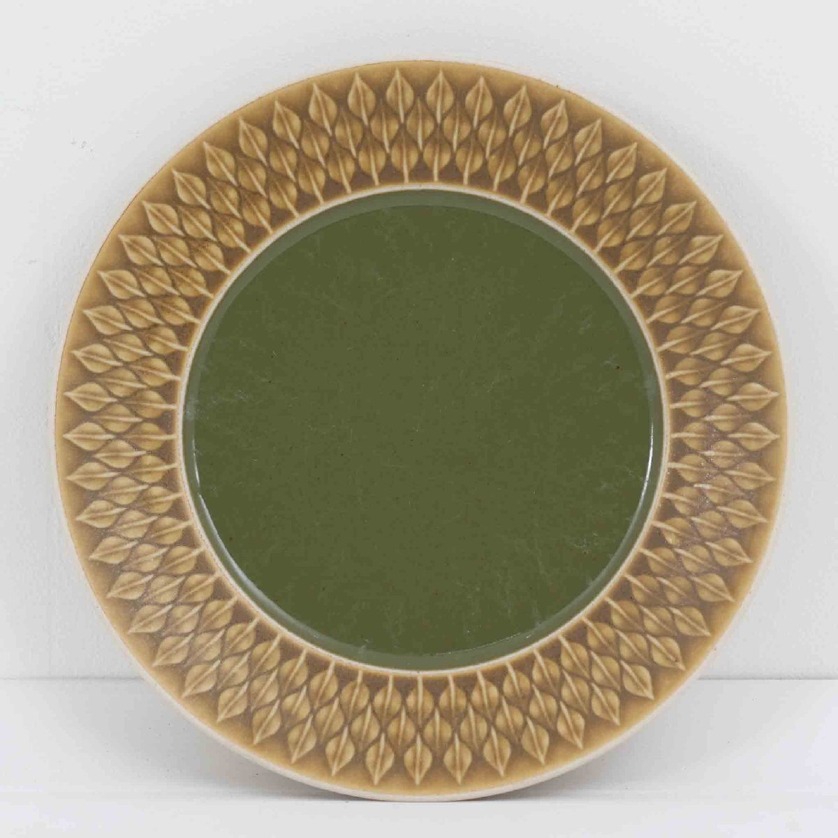 Kronjyden イェンス・H・クイストゴー Relief レリーフ プレート 21cm 北欧雑貨 葉っぱ リーフ拍卖