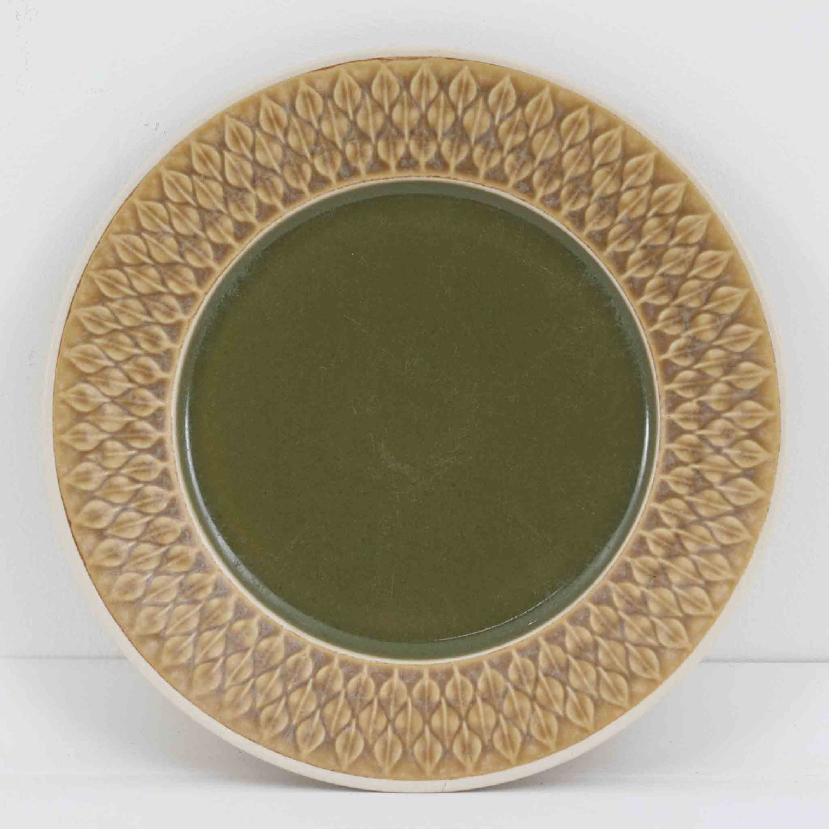 Kronjyden イェンス・H・クイストゴー Relief レリーフ プレート 21cm 北欧雑貨 葉っぱ リーフ拍卖