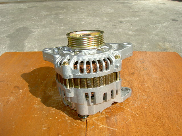 S13 シルビア、180SX、SRエンジン用オルタネーター(ダイナモ)リビルト品 A2T27594~A 、23100-52F10~11拍卖