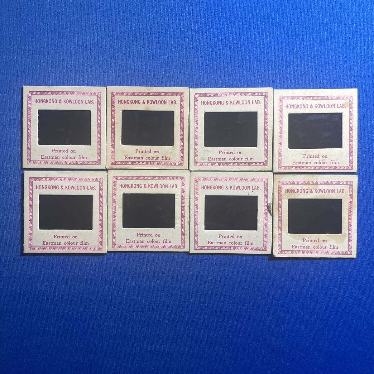 〝レトロ祭り〟【HONGKONG&KOWLOON(香港 九龍クーロン)】スライドフィルム8枚 ヴィンテージ!拍卖