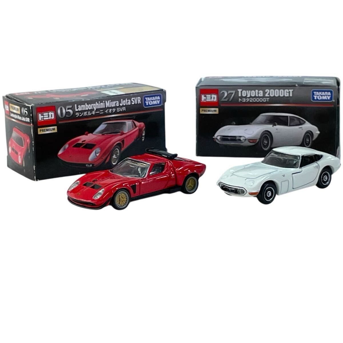 トミカ プレミアム No.05 ランボルギーニ イオタ SVR 1/61トヨタ 2000GT タカラトミー ミニカー 自動車 #0688-015B3拍卖