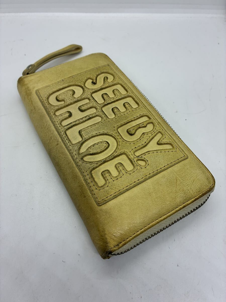 see by chloe クロエ 長財布 レザー ラウンドファスナー拍卖