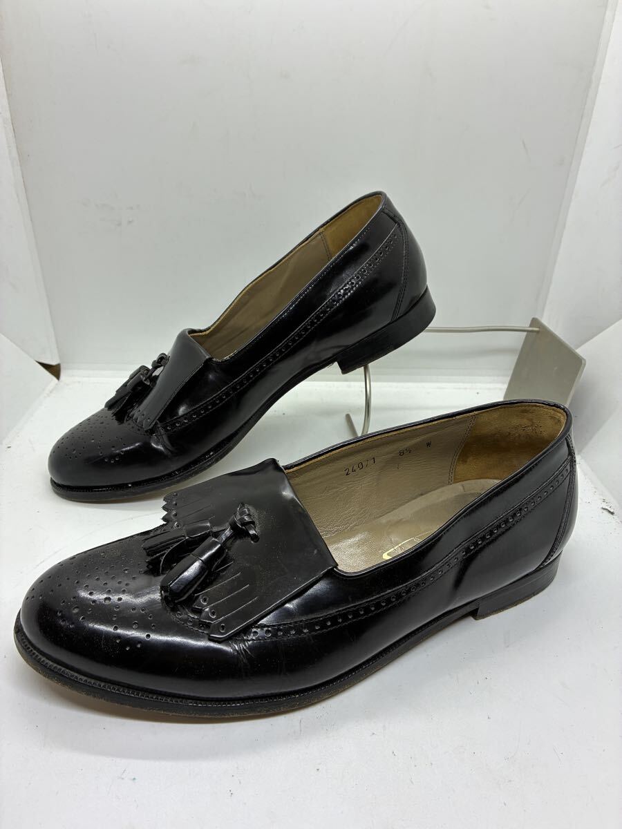 イタリア製 bostonian ボストニアン タッセル ローファー 8 1/2拍卖