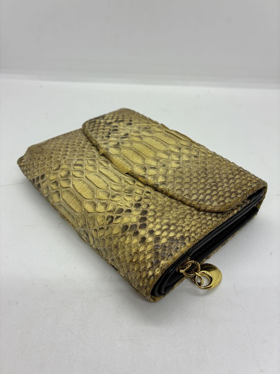 iii sanpo サンポウ パイソン 蛇革 財布拍卖