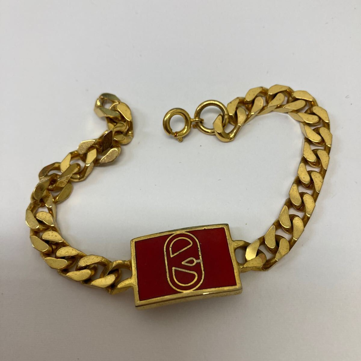 38699 0820Y Valentino ブレスレット アクセサリー ヴィンテージ ゴールドカラー拍卖