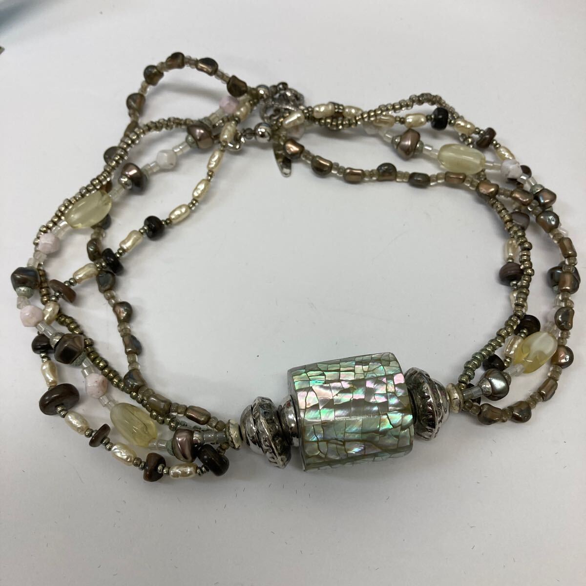 38738-9 0820Y ベネチアンガラス ネックレス  アクセサリー拍卖