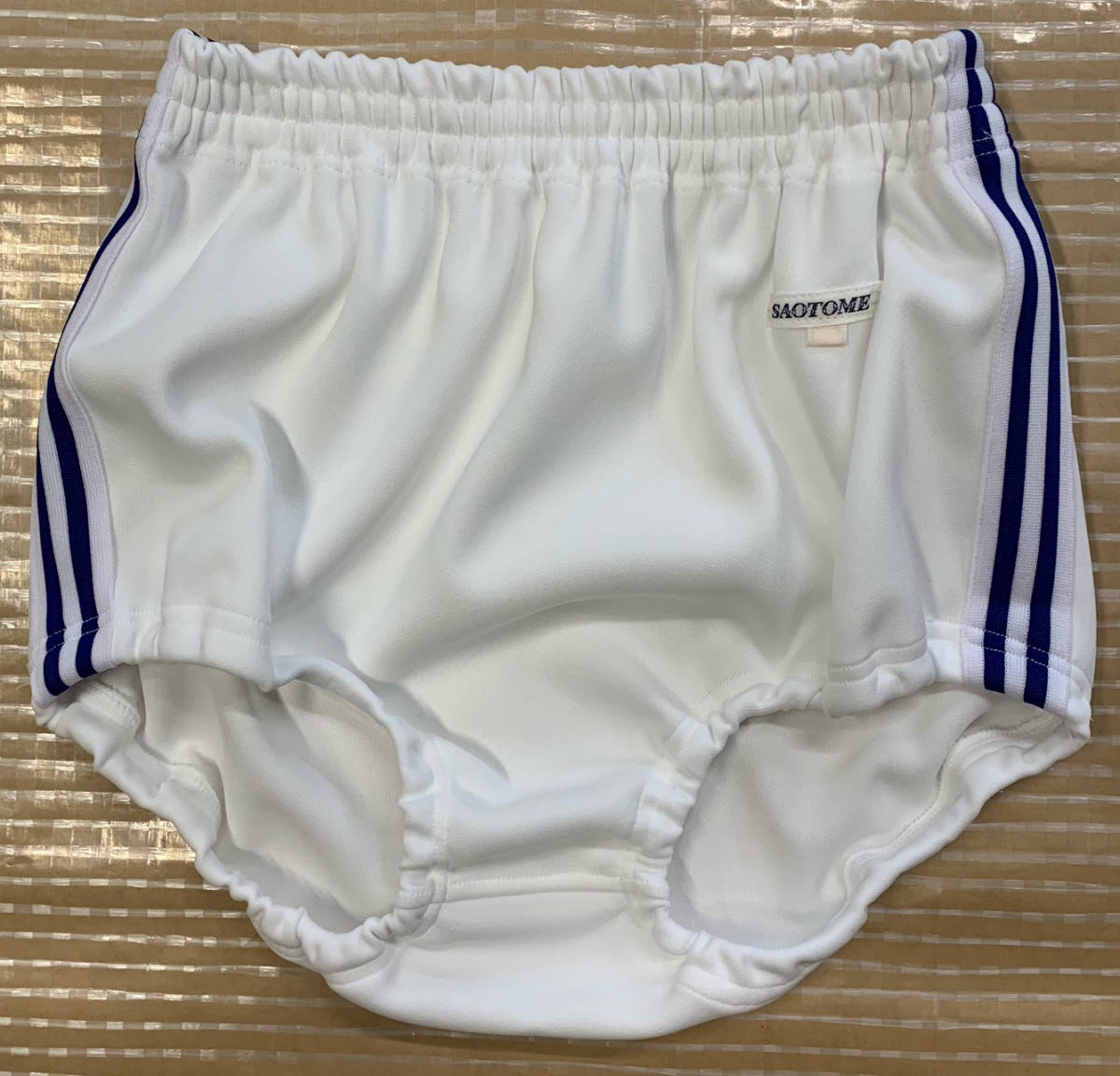 新商品 紺ライン入り 白ブルマ L サイズ拍卖