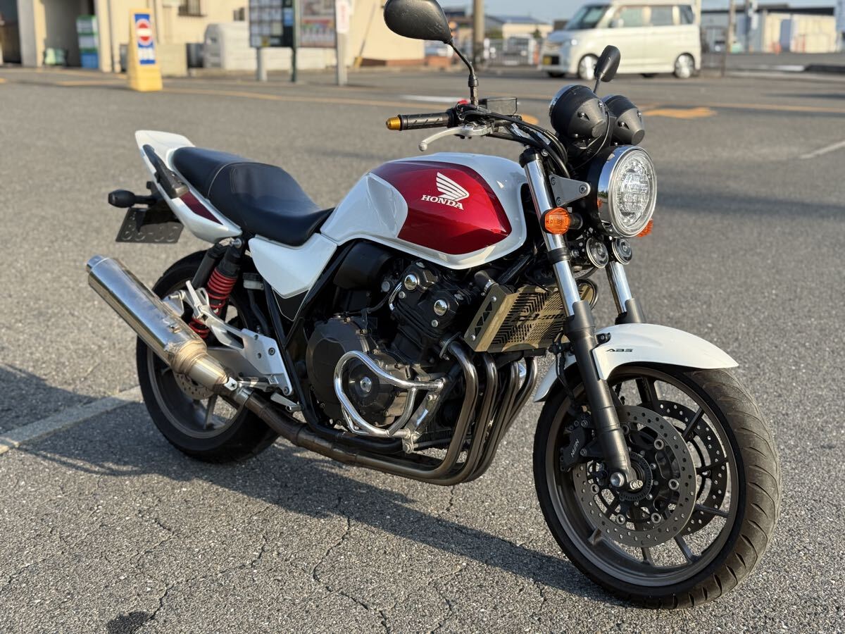 ローン 下取り可 2018年 最終型 車検付き CB400SF 25th限定車 NC42 マフラー バリオス ゼファー GSX CBR ZRX XJR ホーネット拍卖