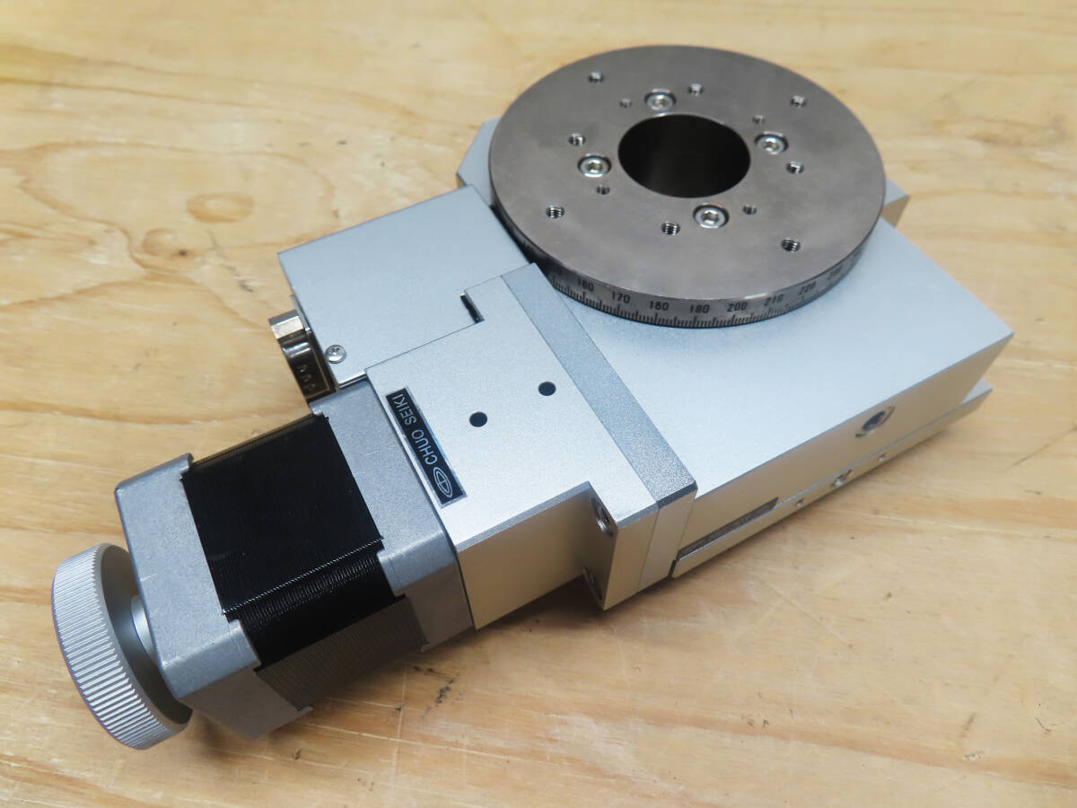 CHUO SEIKI 中央精機 ARS-936-HP クロスローラステージ 回転ステージ 動作未確認 現状品 管理7k0815A-I03拍卖