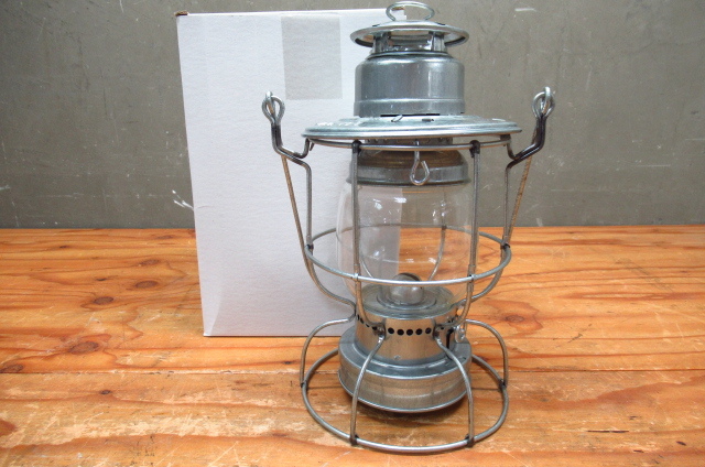 未使用? W.T.KIRKMAN WTカークマン Watchman No.100 レイルロードランタン 亜鉛メッキ キャンプ アウトドア 管理7KH0805J-D4拍卖