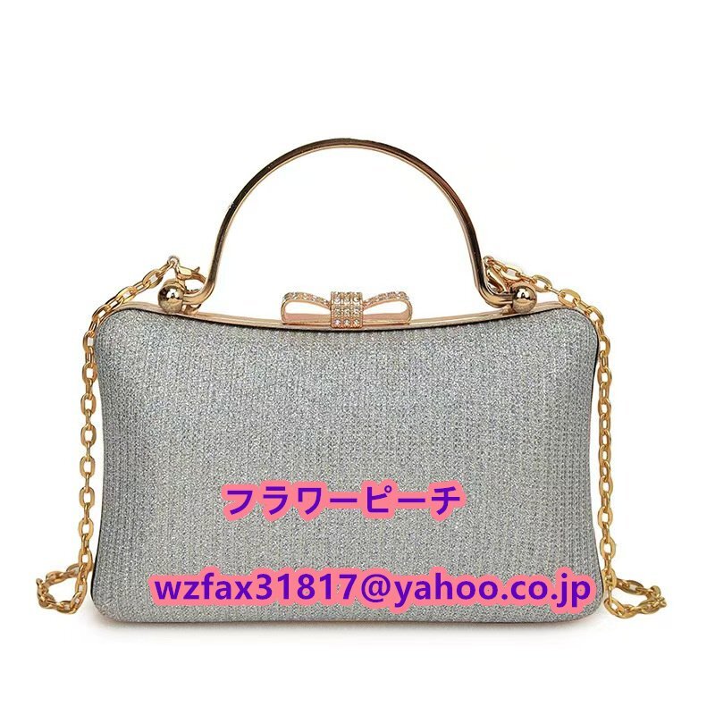高級レディースバッグ高級感秋2024新作ファッションショルダーバッグ洋風百合斜めショルダーバッグ手提げディナーバッグ拍卖