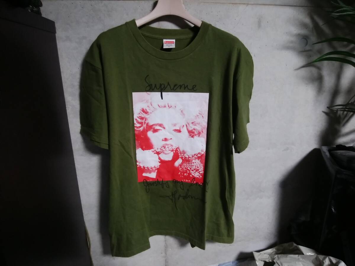 【Supreme シュプリーム】TシャツM アメリカ製 「Madonna Tee マドンナ」 名作 人気アイテム拍卖
