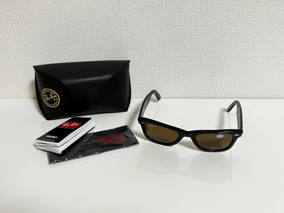 レイバン 新品 偏光レンズ サングラス/紫外線カットRB2140 902/57拍卖