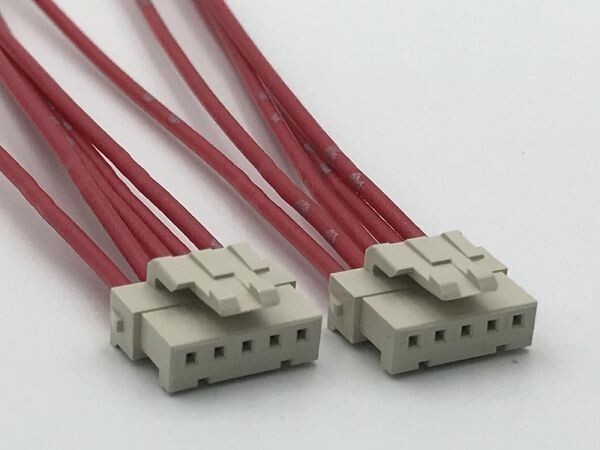 【赤JAM-SN配線5PF2s】☆補修/修理に☆ デフィ Defi メーター 電源ハーネス カプラー コネクター 5P 検) Defi-Link ADVANCE 純正拍卖