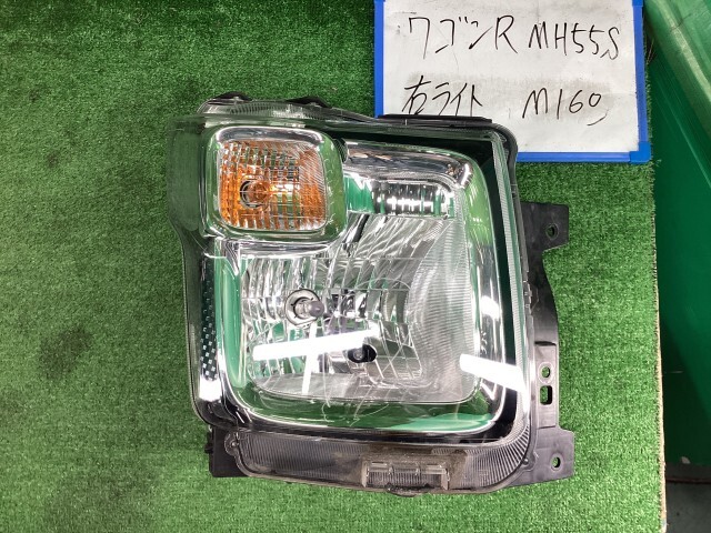 ワゴンR DAA-MH55S 右ヘッドランプ 右ライト ハイブリッドFX拍卖