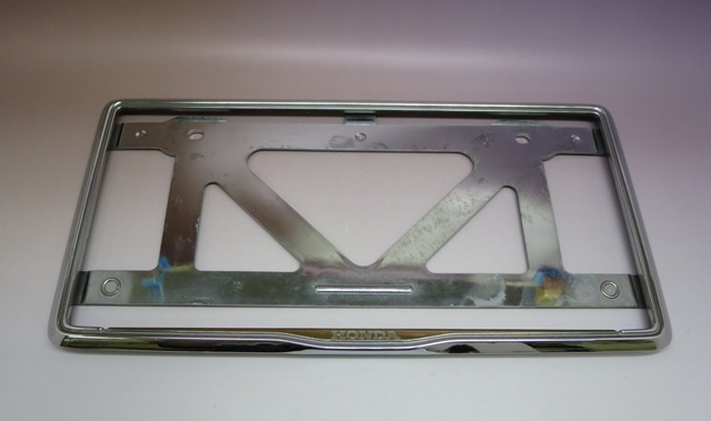 【中古】Fit GD系 ナンバーフレーム(前後)【Honda Access】拍卖