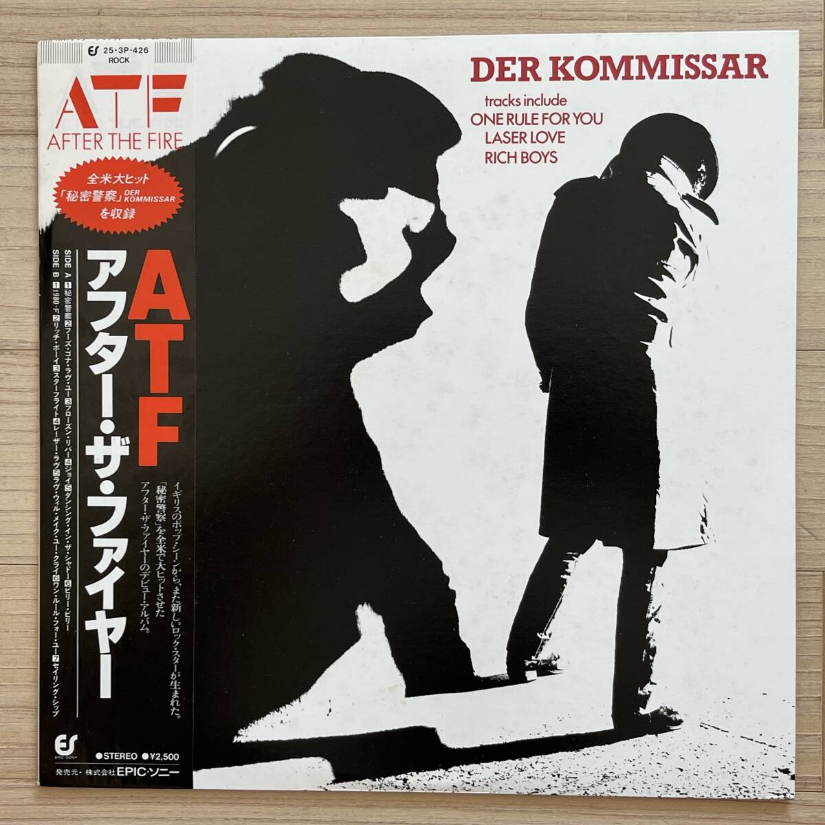 【国内盤/Vinyl/12''/Epic/25・3P-426/79年盤/with Obi,Liner】ATF / アフター・ザ・ファイヤー .......................... //Synth-pop//拍卖