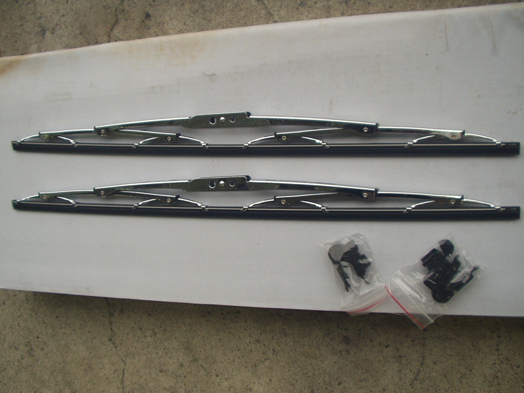 当時物 未使用 ステンレスクローム シングルワイパー21インチ B品2本セット 旧車 昭和 高速有鉛 昭和レトロ バニング カスタムカー拍卖