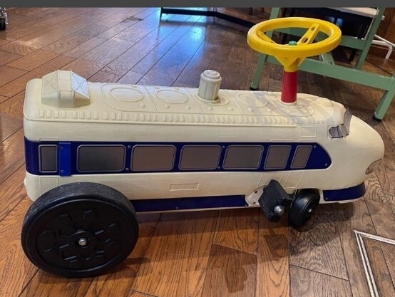 乗用玩具/おもちゃ /乗用新幹線 ノプラスチック/クラクション/アンティーク/昭和レトロ/乗用拍卖