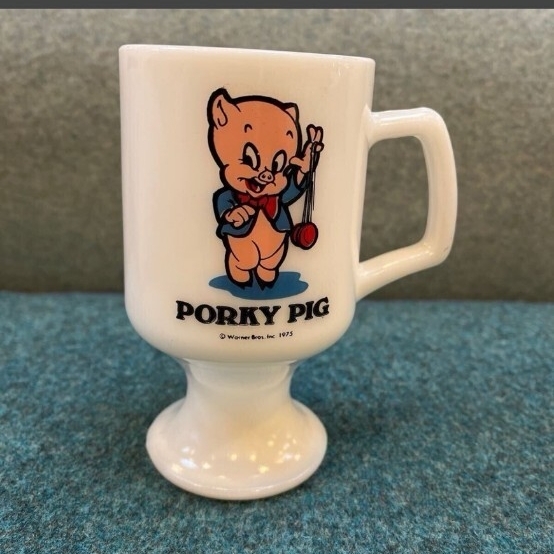 マグカップ LOONEYTUNES ルーニーテューンズ/porkypig/マグ/マリオットグレートアメリカ拍卖