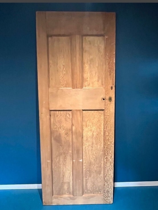 アンティークパネルドア/オールドパインドア/玄関ドア/家具/木製ドア/室内ドア/扉/木製/建具/ヴィンテージ拍卖