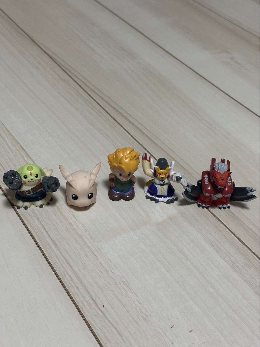 デジモン 指人形 5個セット タオモン・石田ヤマトなど拍卖