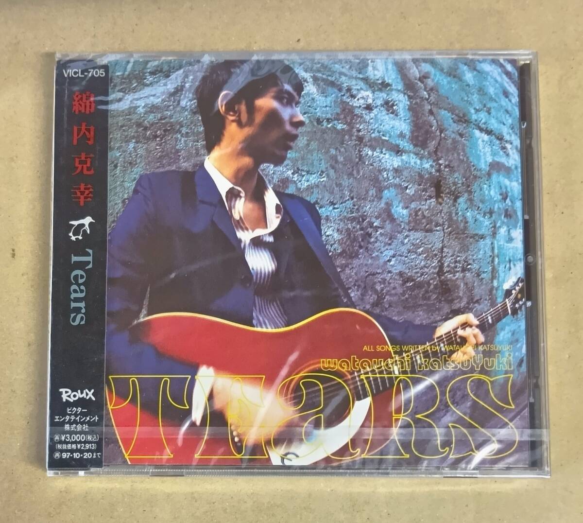 綿内克幸 - Tears CD 見本品 未開封 …h-3408 白井良明 VICL-705拍卖