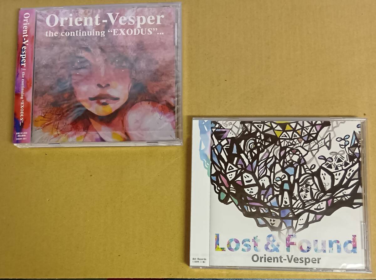 Orient-Vesper - the continuing EXODUS + Lost & Found CD 2点セット …h-3449 EXOR-001/2拍卖