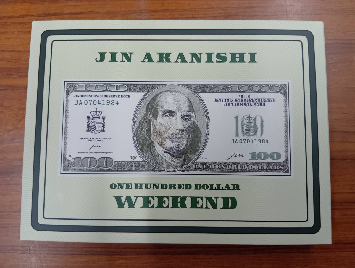 RS-7787【2Blu-ray+CD】特別仕様限定盤 / 赤西仁 JIN AKANISHI LIVE 2024 WEEKEND 拍卖