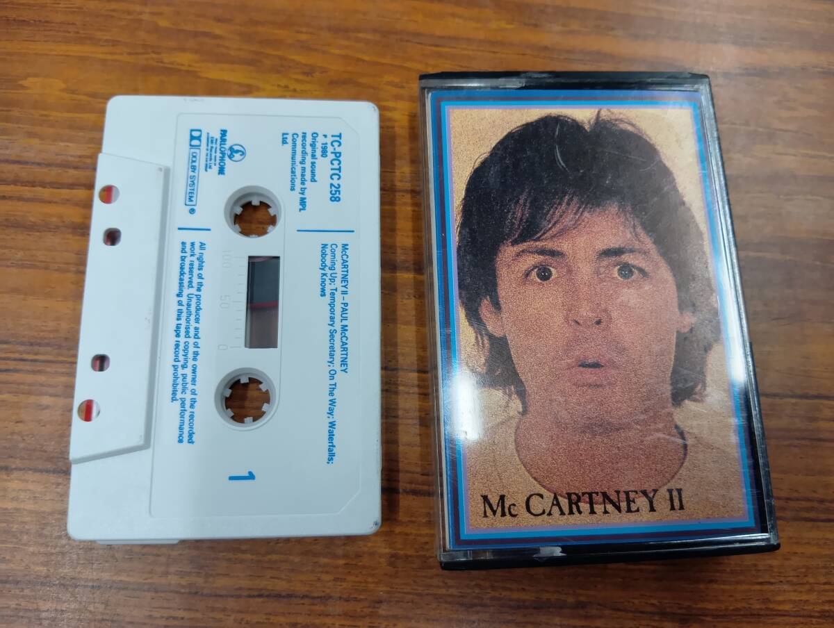 RS-7811【カセットテープ】輸入版 / PAUL McCARTNEY McCARTNEY II ポール・マッカートニー マッカートニーII ビートルズ cassette tape拍卖