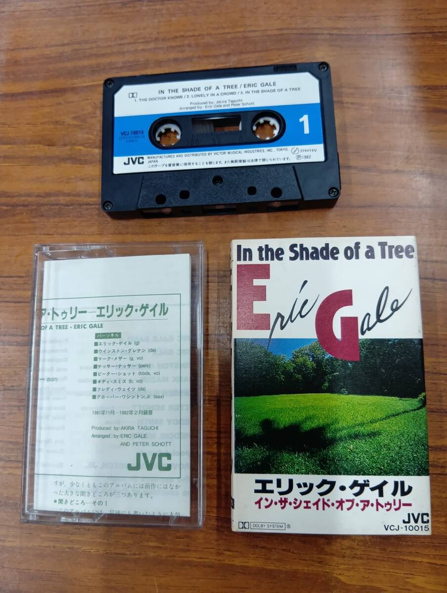 RS-7748【カセットテープ】解説あり / エリック・ゲイル イン・ザ・シェイド・オブ・ア・トゥリー ERIC GALE IN THE SHADE cassette tape拍卖
