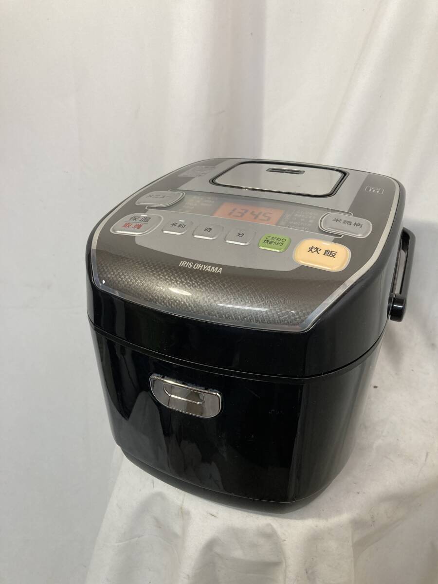 998k★IRIS OHYAMA アイリスオーヤマ 圧力IHジャー炊飯器 5.5合炊き 1.0L 2019年製 米屋の旨み 銘柄炊き拍卖