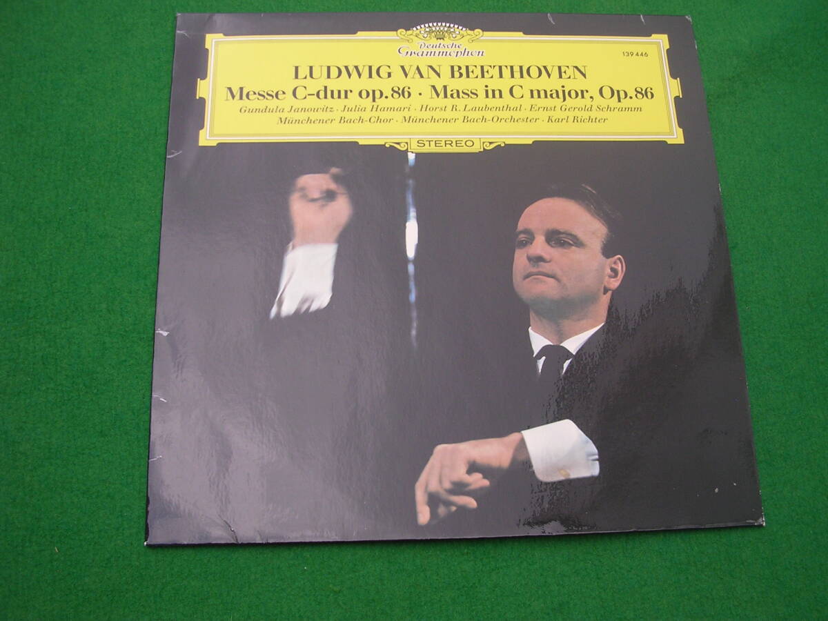 LP・独☆カール・リヒター / ベートーヴェン / ミサ曲ハ長調作品86拍卖
