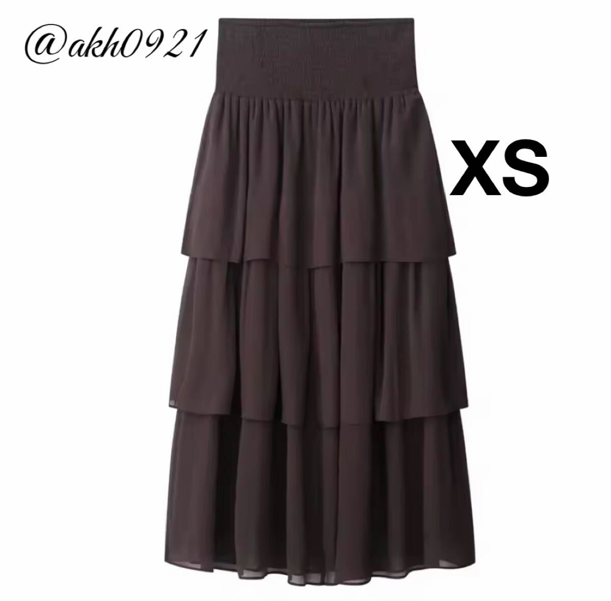 新品未使用★秋新作★vintage ヴィンテージ レトロ ティアード ロング フレアスカート ボトムス XSサイズ レディース★ZARA 好きな方に拍卖