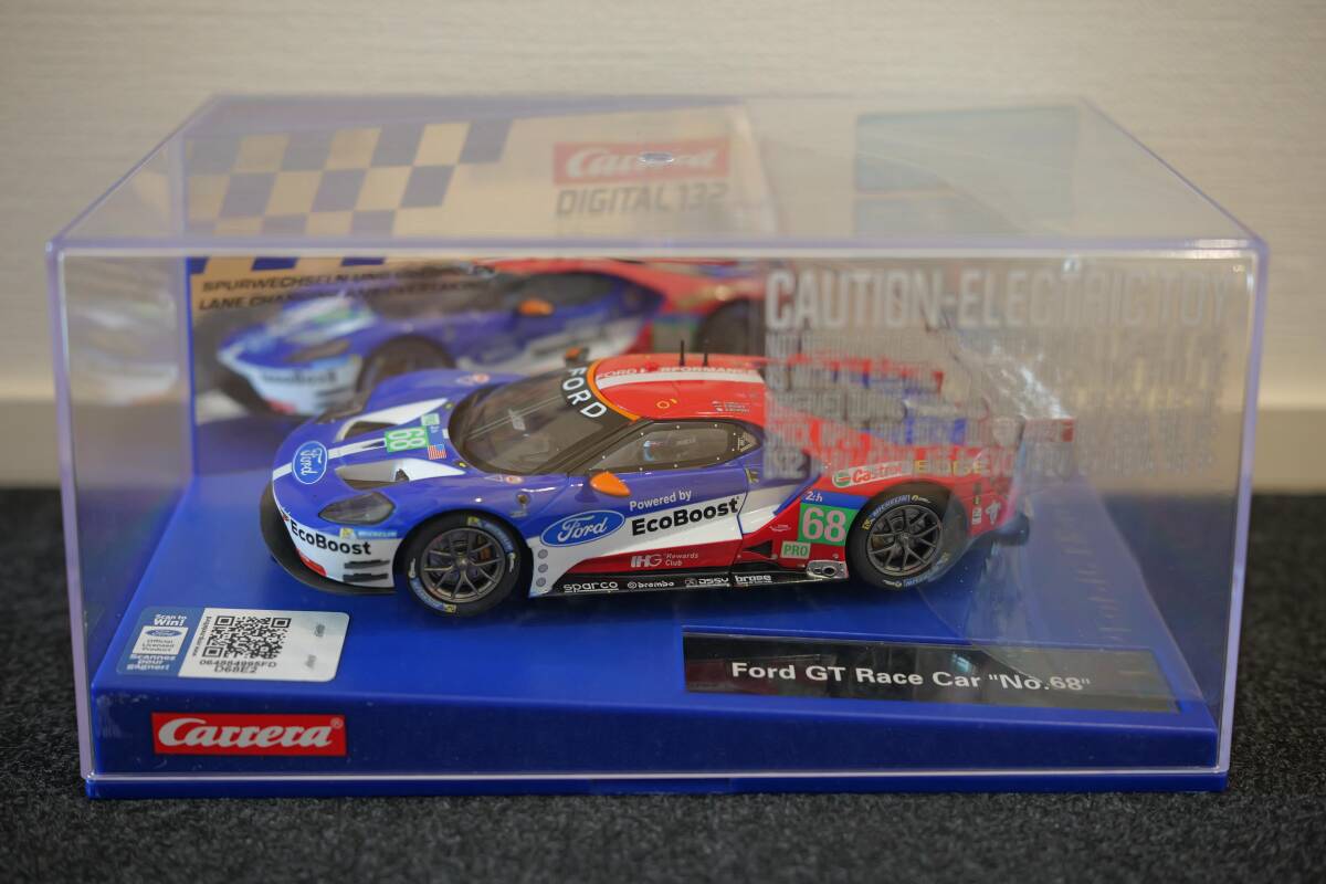 【新品・未使用】CARRERA DIGITAL カレラ デジタル スロットカー 1/32 Ford GT Race Car "No.68" フォード拍卖