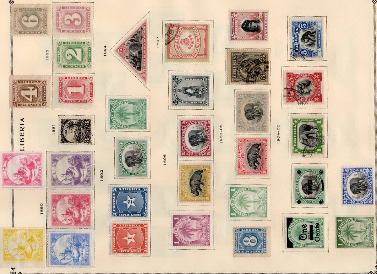 リベリア(Liberia) 152種拍卖