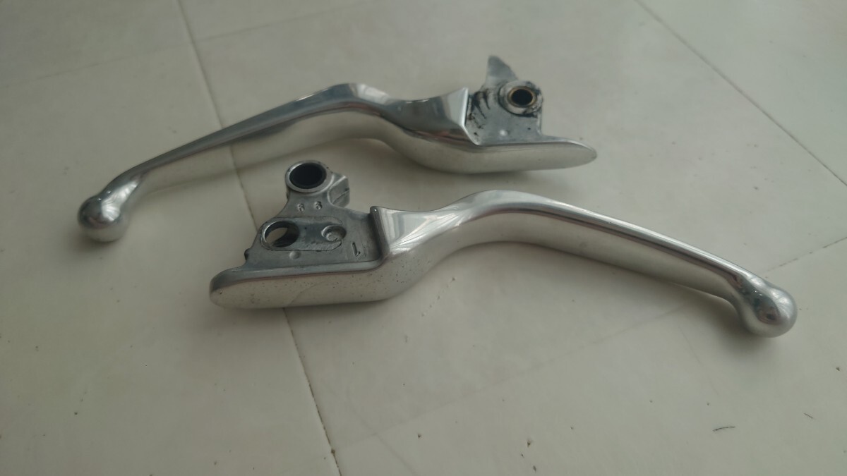 ハーレーダビットソン ソフテイル 18〜 純正 ブレーキレバー クラッチレバー 中古品拍卖