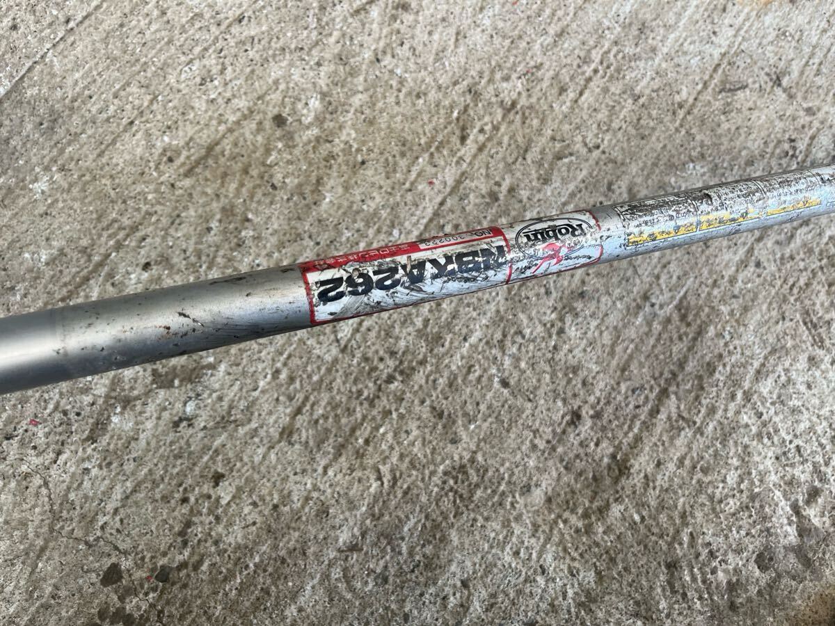 草刈機刈払機部品パイプ シャフト パイプ径24mm シャフト径6mmスプライン数10本 背負式 ロビンNBKA262 拍卖