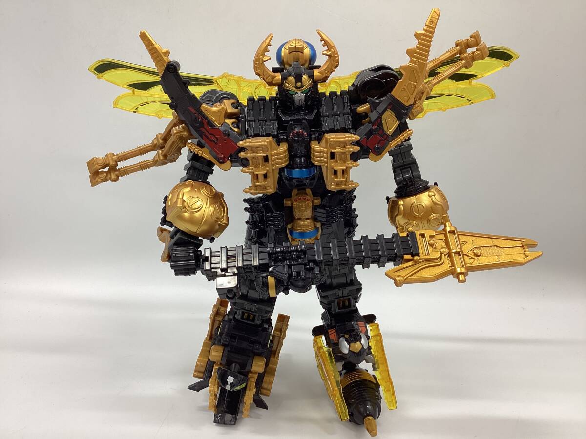 【6963】王様戦隊キングオージャー DXキングオージャー ZERO バンダイ BANDAI 合体 ロボット おもちゃ 動作未確認 現状品拍卖