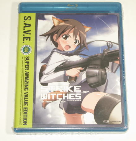 北米版 ストライクウィッチーズ 1期 ( STRIKE WITCHES THE COMPLETE FIRST SEASON / FUNIMATION ) Blu-ray+ DVD コンボパック  未使用拍卖