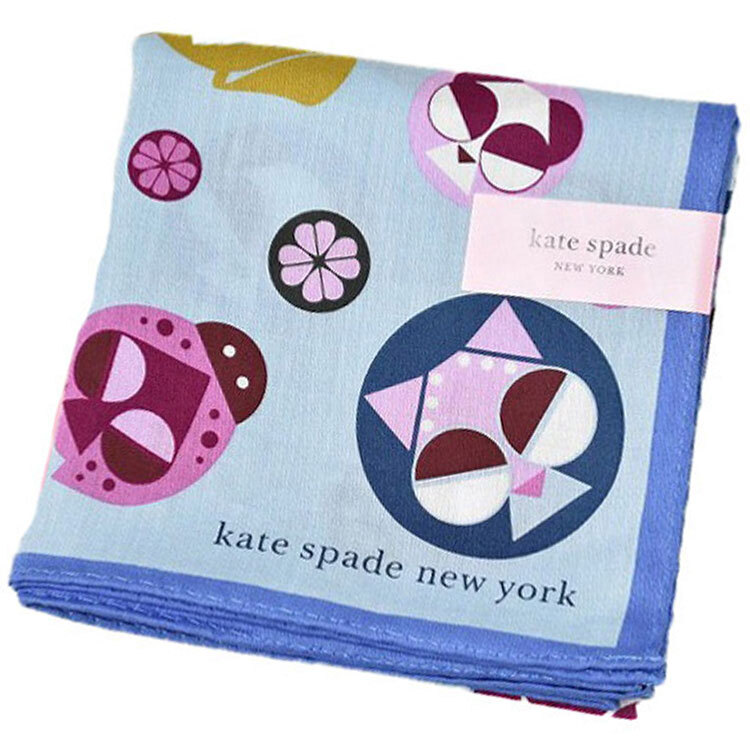 ハンカチ ブランド ケイト スペード ニューヨーク 1枚 レディース ねこ ネコ 犬 ウサギ パンダ ブルー拍卖