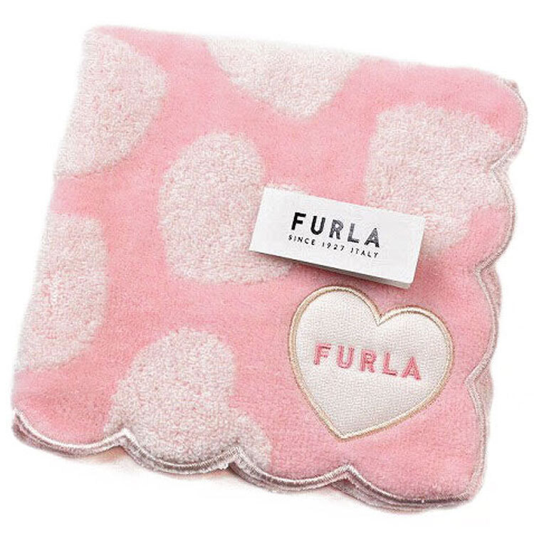 フルラ タオルハンカチ レディース ピンク ハンカチ プレゼント ブランド ハンドタオル拍卖