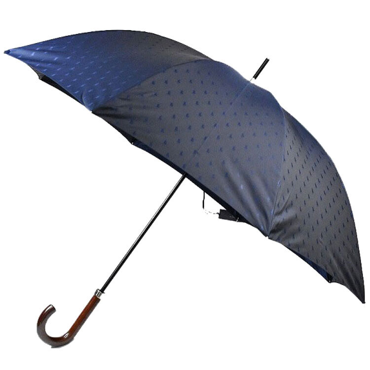ラルフローレン 雨傘 長傘 メンズ Ralph Lauren ロゴ 65cm ネイビー 男性 紳士 ブランド拍卖