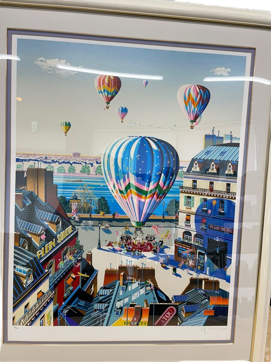 真作 ヤマガタヒロミチ バルーン ウエディング 130/295 リトグラフ 拍卖